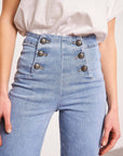 Jean Victorine large with 6 buttons