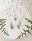 Real Fern Necklace