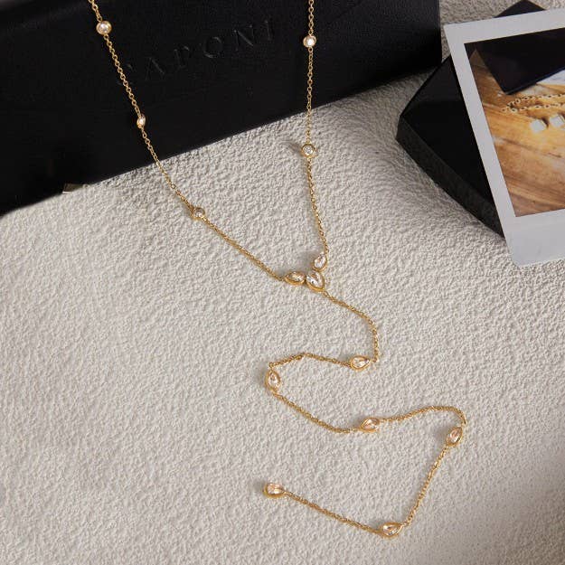 Tarnish Free Y Necklace