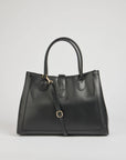 Chloe Bag in Black Brushed Leather