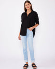 Long Sleeve Plaid Seersucker Button-Down Shirt