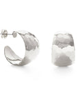 Hammered Vintage Style Hoops