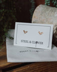 Heart Valley Stud Earring