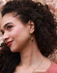Teardrop Hoops
