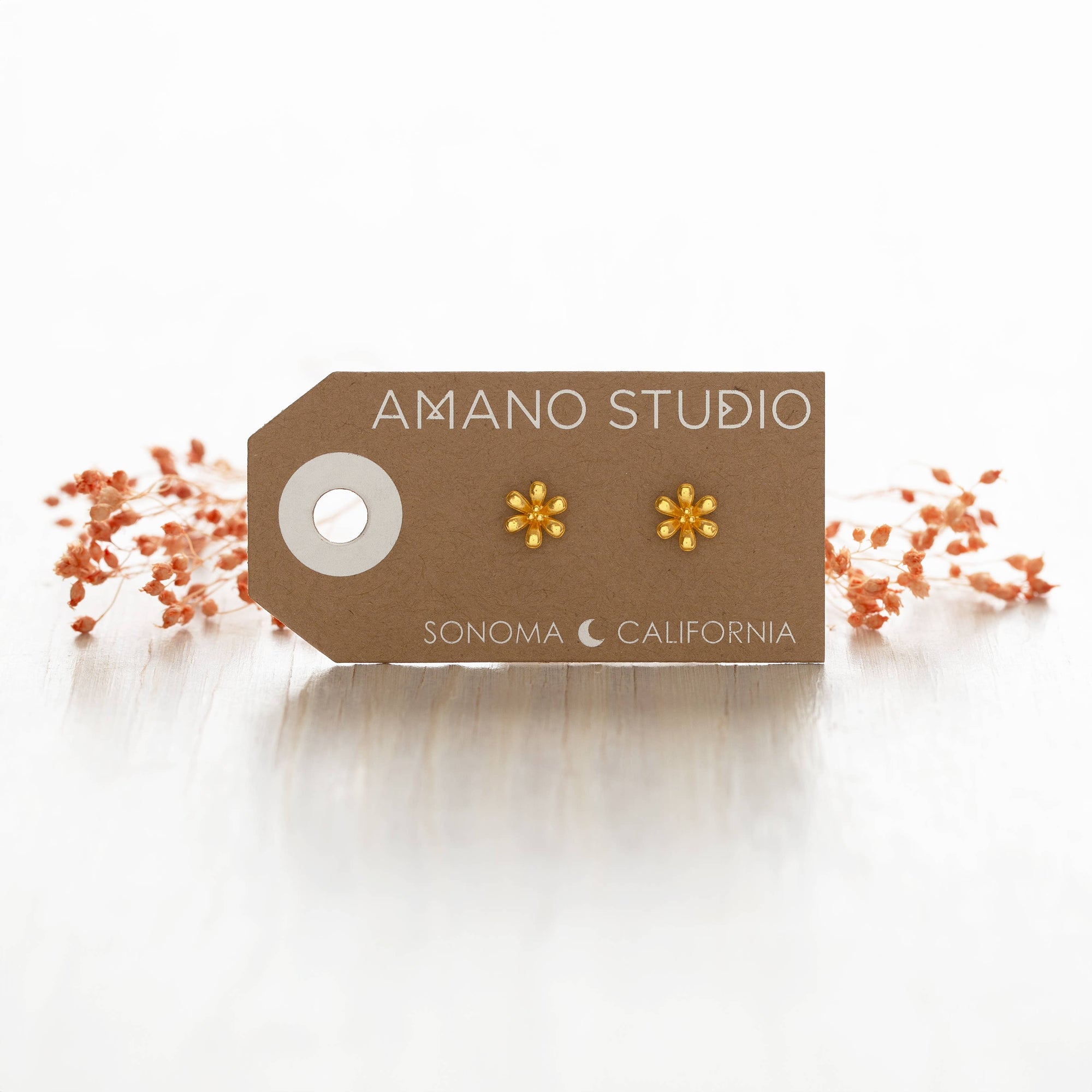 Lily Flower Stud Earring