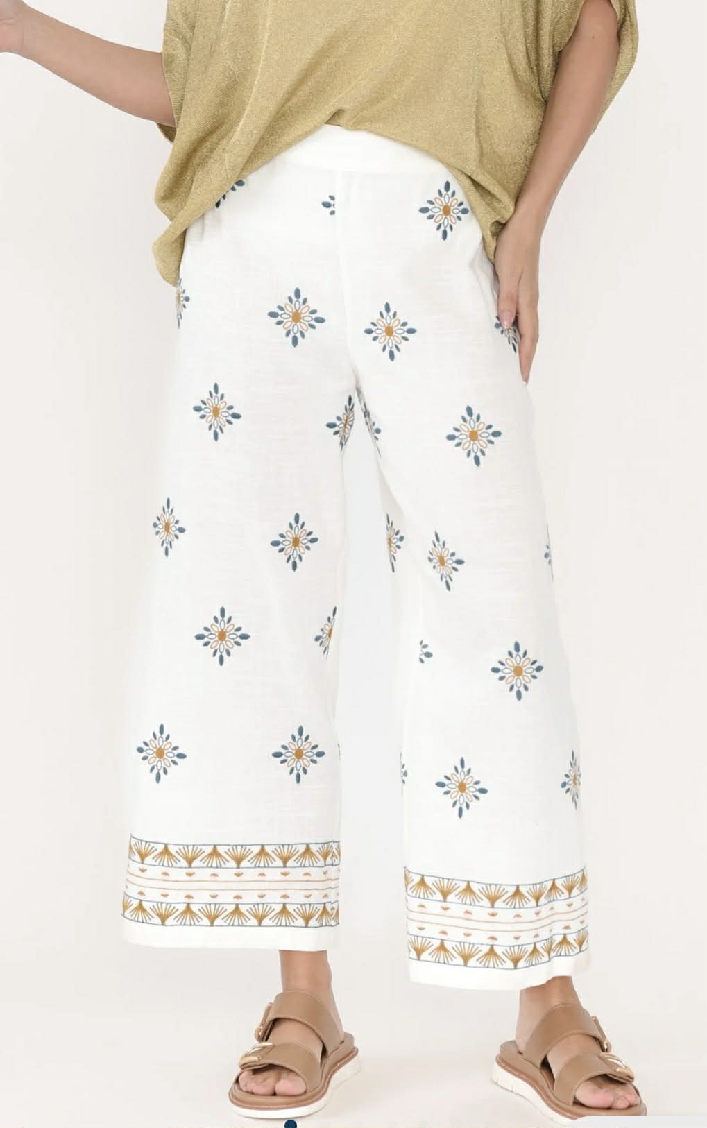 Pink Tile Pant