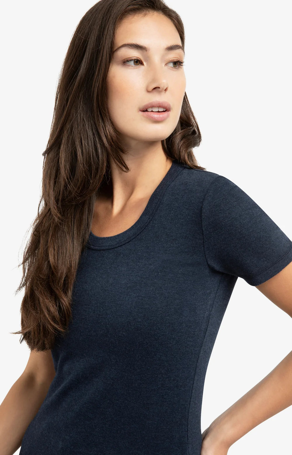 Yaya Short sleeve T-shirt with round neck