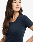 Yaya Short sleeve T-shirt with round neck